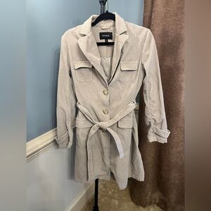 Express‎ Women's 10 corduroy belted size 4 Coat